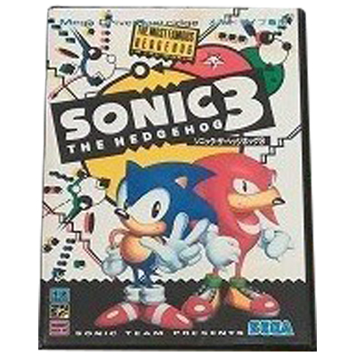 ソニックザヘッジホッグ3 メガドライブ セガ