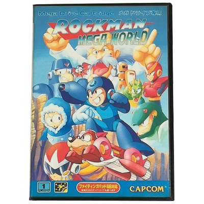 ロックマン メガワールド メガドライブ CAPCOM
