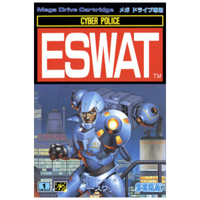 ESWAT サイバーポリス イースワット メガドライブ セガ