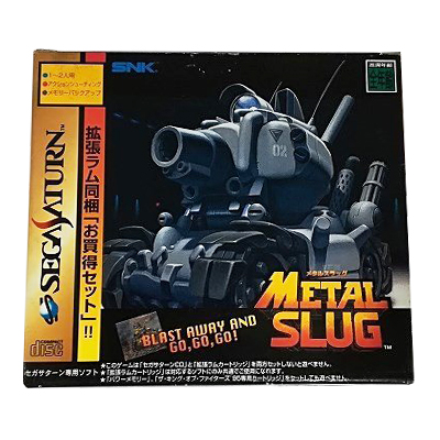 メタルスラッグ 拡張RAMカートリッジ付 セガサターン SNK