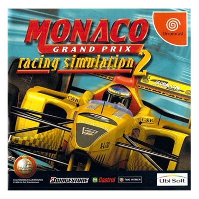 モナコグランプリ レーシングシミュレーション2  ドリームキャスト ユービーアイソフト