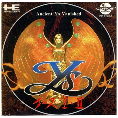 イースI・II PCエンジン CD-ROM2 アルファ・システム