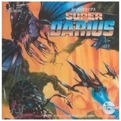 スーパーダライアス PCエンジン CD-ROM2 ビッツラボラトリー