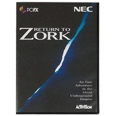 RETURN TO ZORK PC-FX NECホームエレクトロニクス