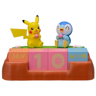 ピカチュウ＆ポッチャマ プレミアム万年カレンダー ポケットモンスター セガ