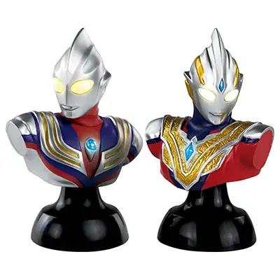 ウルトラマンティガ ＆ ウルトラマントリガー ギャラクシーウルトラライティングシリーズ バンダイ