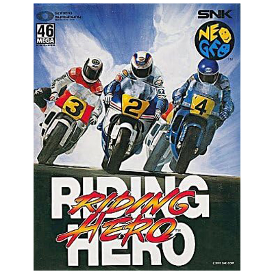 ライディングヒーロー プラスチックケース版 ネオジオ ROMカセット