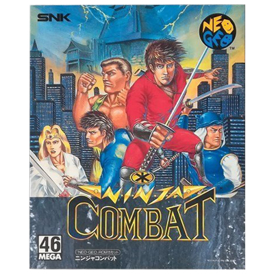 ニンジャコンバット 紙パッケージ版 ネオジオ ROMカセット