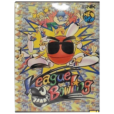リーグボウリング プラスチックケース版 ネオジオ ROMカセット