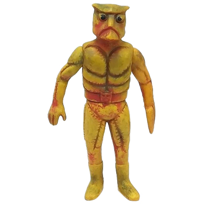 モグラルゲ 当時物 超人バロム・1 ポピー 14.5cm ソフビ