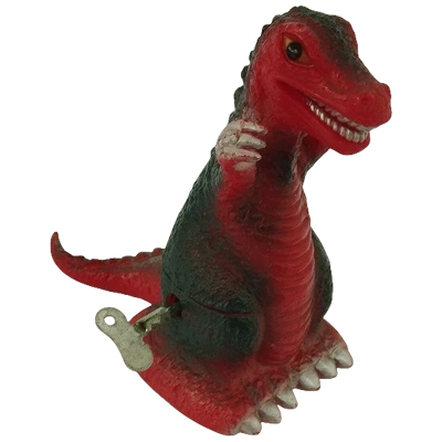 アロサウルス 中嶋製作所 ソフビ ゼンマイ歩行 約15cm