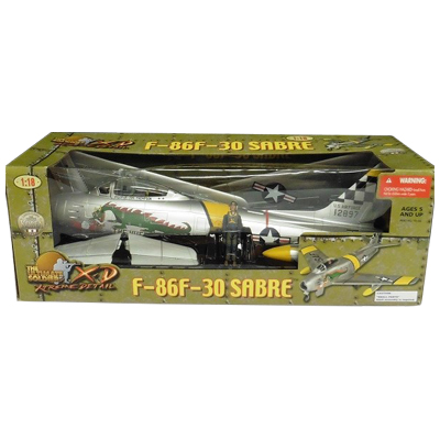 F-86F-30セイバー THE ULTIMATE SOLDIER XD 1/18