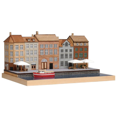 デンマーク コペンハーゲン ヨーロッパの街並みシリーズ ウッディジョー 1/220