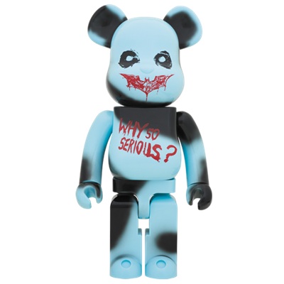 ジョーカー 1000％ WHY SO SERIOUS? Ver. BE@RBRICK メディコム・トイ