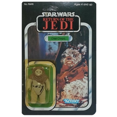 チーフ・チャーパ STAR WAR ジェダイの帰還 No.70690 ツクダオリジナル オールドケナー