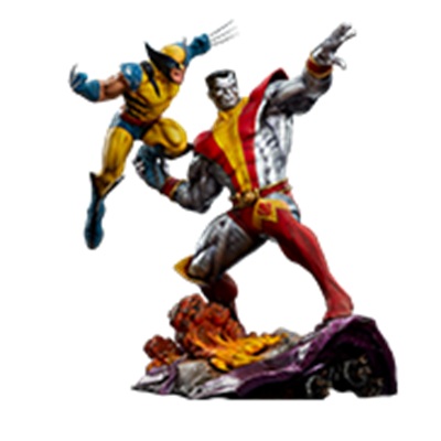 コロッサス＆ウルヴァリン(ファストボール・スペシャル) 数量限定 マーベル プレミアムフォーマットフィギュア サイドショウ