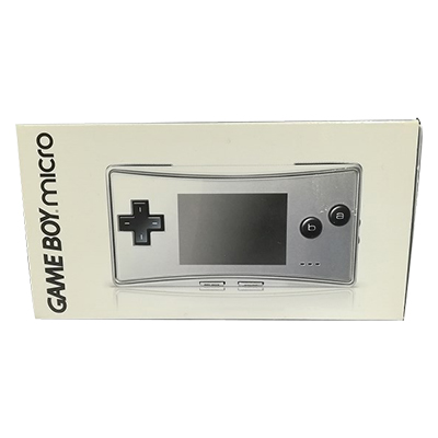 ゲームボーイミクロ シルバー 任天堂