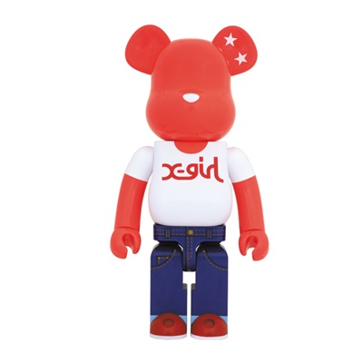 X-girl BE@RBRICK 1000% 数量限定 メディコム・トイ