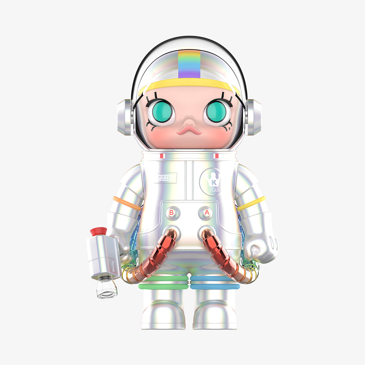 メガスペースモリー 400% Rainbow 2.0 ケニー・ウォン POP MART