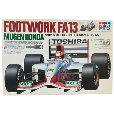 フットワークFA13 無限ホンダ フォーミュラ1タイプ電動RCレーシングカー タミヤ 1/10