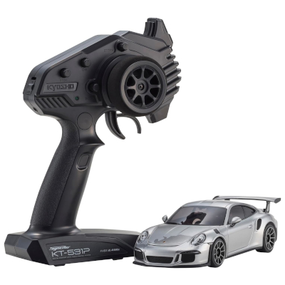 ポルシェ 911 GT3 RS GTシルバーメタリック ミニッツRWD MR-04 京商