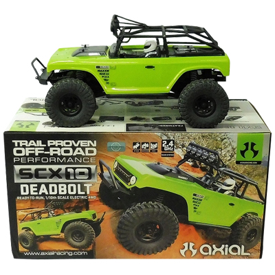 SCX10 デッドボルト 4WD EP Rock Crawler RTR アキシャル レーシング