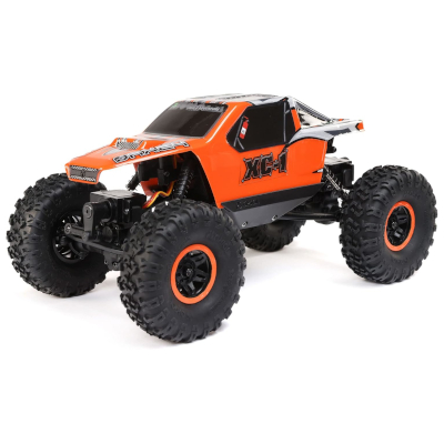 AX24 XC-1 4WS クローラー ブラッシュド RTR オレンジ アキシャル 1/24