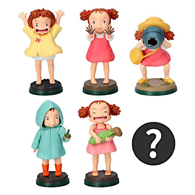 となりのトトロ ポーズがいっぱいコレクションDX メイちゃん 6種セット スタジオジブリ