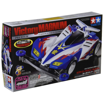 組立済 ビクトリーマグナム プレミアム カーボンスーパーIIシャーシ No.34 タミヤ 1/32