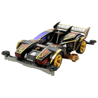 組立済 ベルクカイザー プレミアム スーパーIIシャーシ No.37 フルカウルミニ四駆 1/32