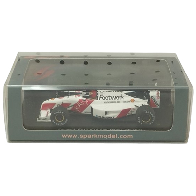フットワーク FA12 #10 サンマリノ GP 1991 A.カフィ スパーク 1/43