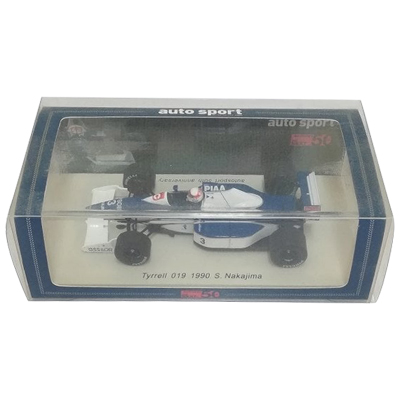 ティレル 019 1990 #3 中嶋悟 オートスポーツ 50周年記念 スパーク 1/43