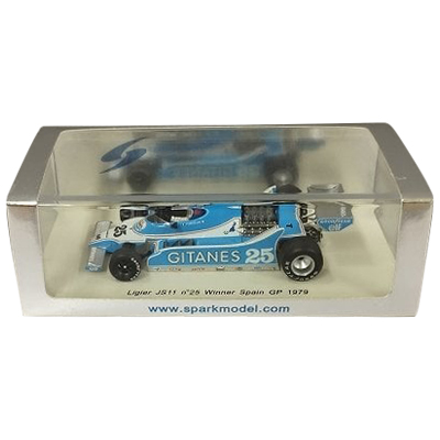 リジェ JS11 #25 Winner Spain GP 1979 P.デパイユ スパーク 1/43