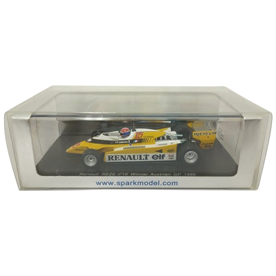 ルノー RE20 #15 1980年オーストリアGP優勝 J.P.ジャブイーユ スパーク 1/43