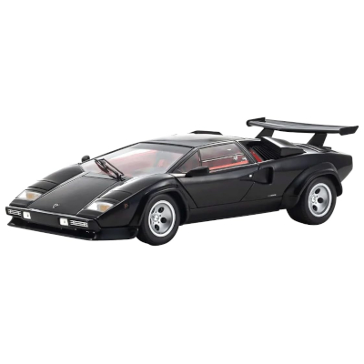 ランボルギーニ カウンタック LP5000 クアトロヴァルボーレ ブラック 京商 1/18
