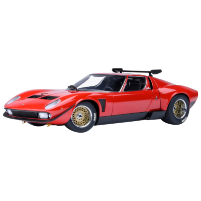 ランボルギーニ ミウラ SVR イオタ レッド オートアート 1/18