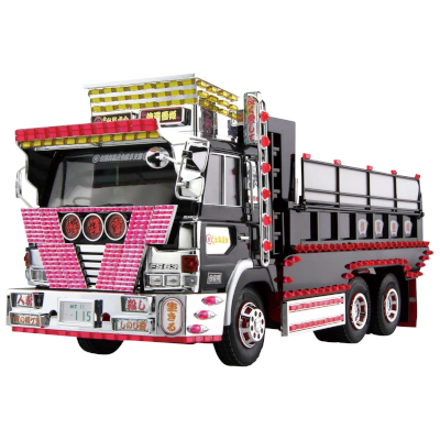 修羅雪姫 大型ダンプ No.51 バリューデコトラ アオシマ 1/32