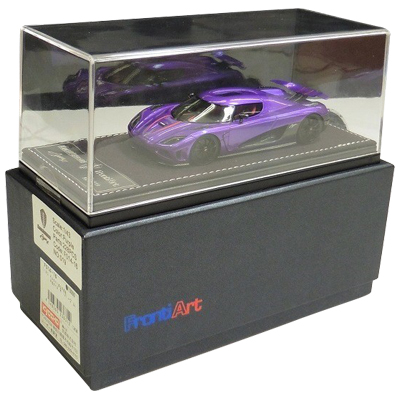 ケーニグセグ アゲーラR パープル フロンティアート 1/43