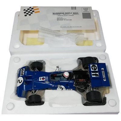 ティレル フォード 003 1971年 ドイツGP ＃2 J.スチュワート エグゾト 1/18