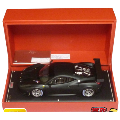 フェラーリ 458 GT2 ブラック 限定 MRコレクション 1/18
