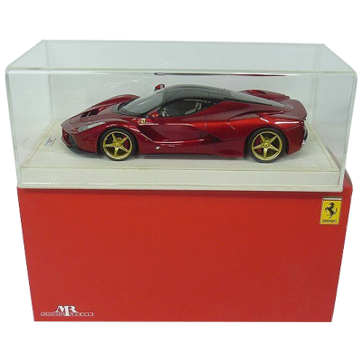 ラ・フェラーリ メタリックレッド ゴールドホイール 25台限定 MRコレクション 1/18