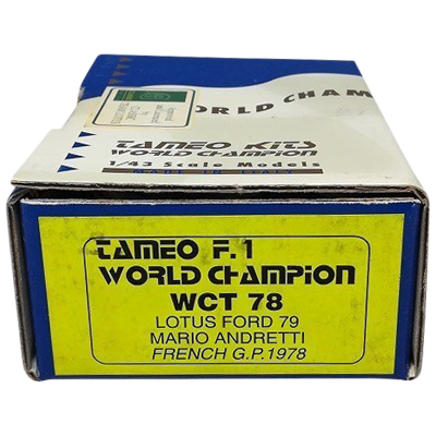 ロータス 79 M.アンドレッティ W.チャンピオン 1978 タメオキット 1/43