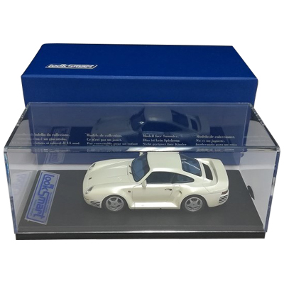 ポルシェ 959 パールホワイト ルックスマート 1/43