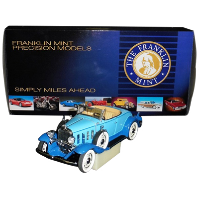 1932 シボレー コンフェデレート コンバーチブル ブルー フランクリンミント 1/24