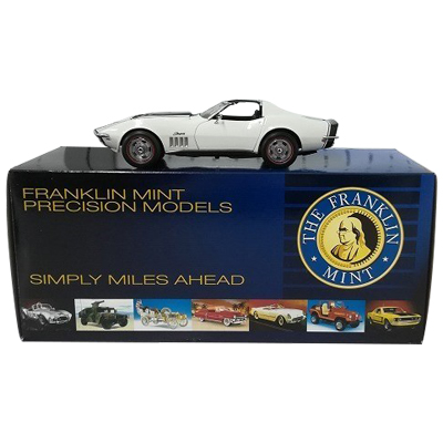 1969 コルベット ZL-1 スティングレー ホワイト フランクリンミント 1/24