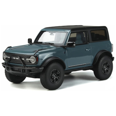 フォード ブロンコ ファーストエディション ブルーグレー GTスピリット 1/18