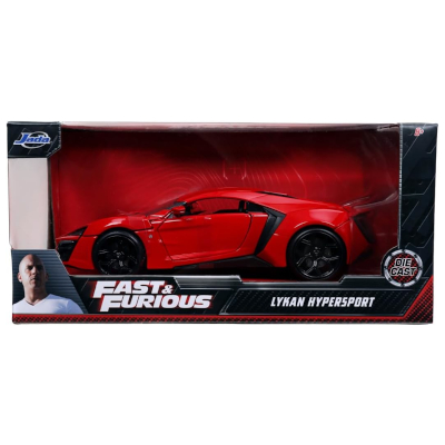 F＆F ライカン ハイパースポーツ レッド ワイルド・スピードシリーズ ジャダトイズ 1/24