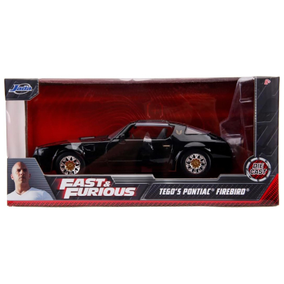 F＆F ポンティアック ファイヤーバード ブラック テゴ ワイルド・スピード ジャダトイズ 1/24