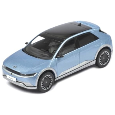 ヒョンデ アイオニック 5 2022 LHD ルーシドメタリックブルー ixo イクソ 1/43