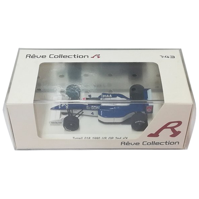 ティレル 018 1990 US GP 2nd #4 レーヴコレクション ミニマックス 1/43